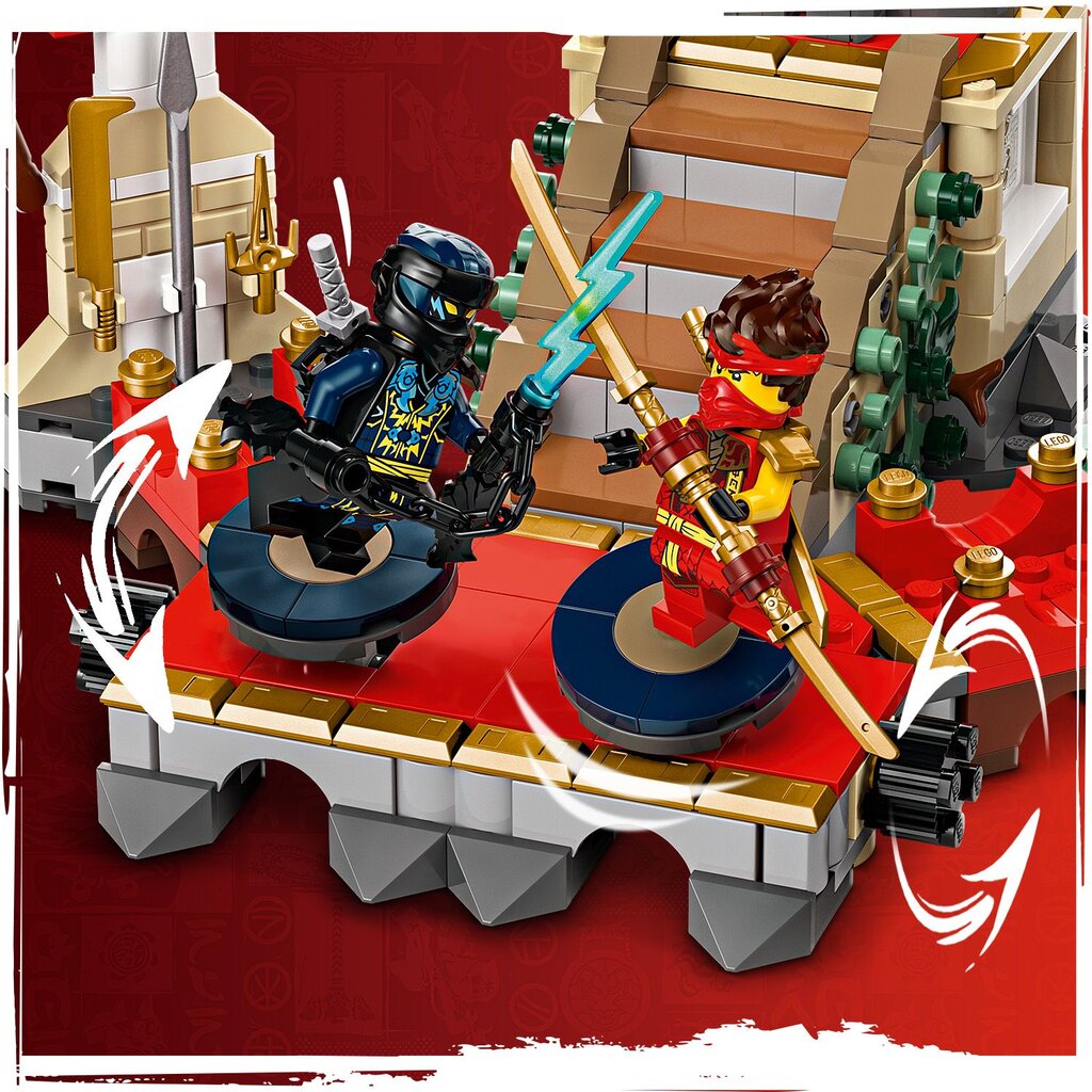 71818 Lego® Ninjago turniiri võistlusareen цена и информация | Klotsid ja konstruktorid | hansapost.ee