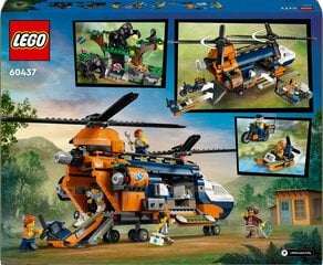 60437 Lego® City Džungliuurija helikopter laagris цена и информация | Конструкторы и кубики | hansapost.ee