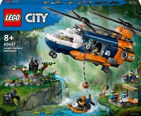 60437 Lego® City Džungliuurija helikopter laagris цена и информация | Конструкторы и кубики | hansapost.ee