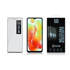 OBAL:ME 5D Glass Screen Protector for  Xiaomi Redmi 12C Black цена и информация | Защитные пленки для телефонов | hansapost.ee