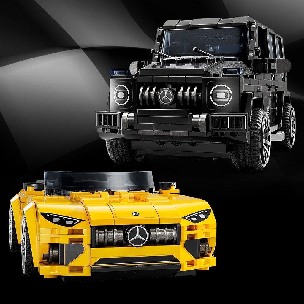 76924 LEGO® Speed Champions autod Mercedes-AMG G 63 ja Mercedes-AMG SL 63 цена и информация | Klotsid ja konstruktorid | hansapost.ee