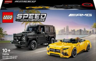 76924 LEGO® Speed Champions autod Mercedes-AMG G 63 ja Mercedes-AMG SL 63 цена и информация | Конструкторы и кубики | hansapost.ee