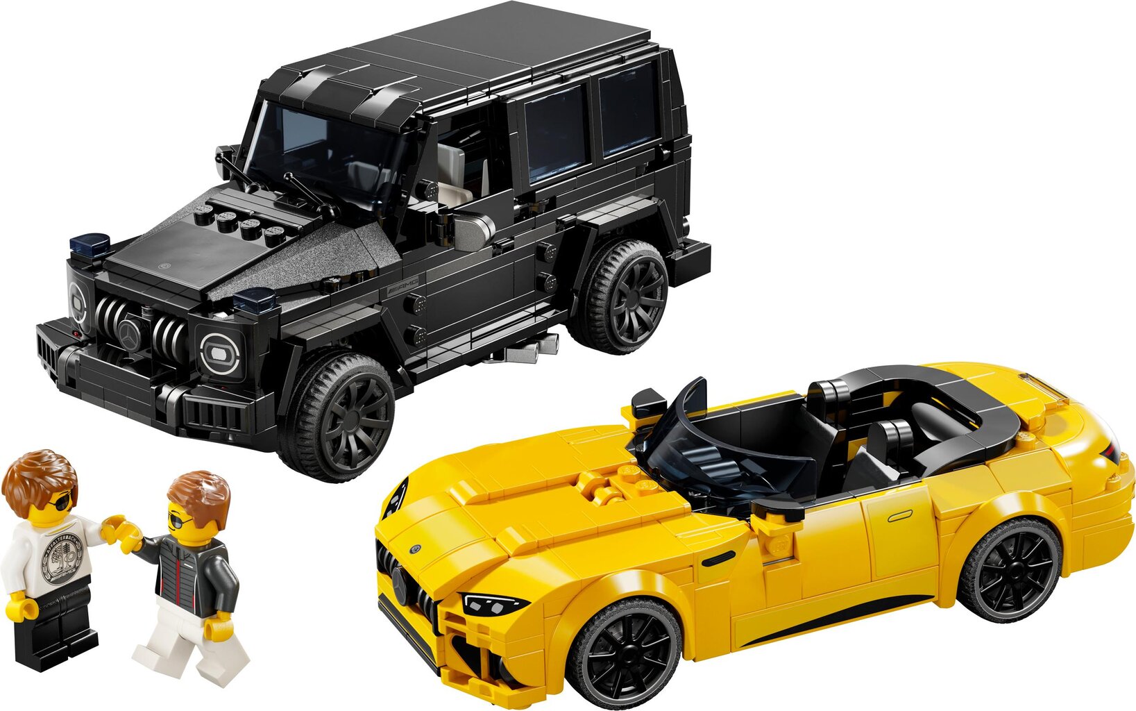 76924 LEGO® Speed Champions autod Mercedes-AMG G 63 ja Mercedes-AMG SL 63 цена и информация | Klotsid ja konstruktorid | hansapost.ee