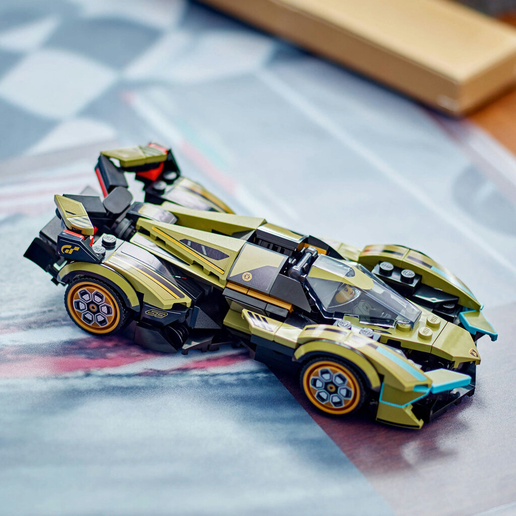 76923 Lego® Speed ​​​​Champions Superauto Lamborghini Lambo V12 Vision GT hind ja info | Klotsid ja konstruktorid | hansapost.ee