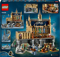 76435 Lego® Harry Potter Sigatüüka loss: suur saal цена и информация | Конструкторы и кубики | hansapost.ee