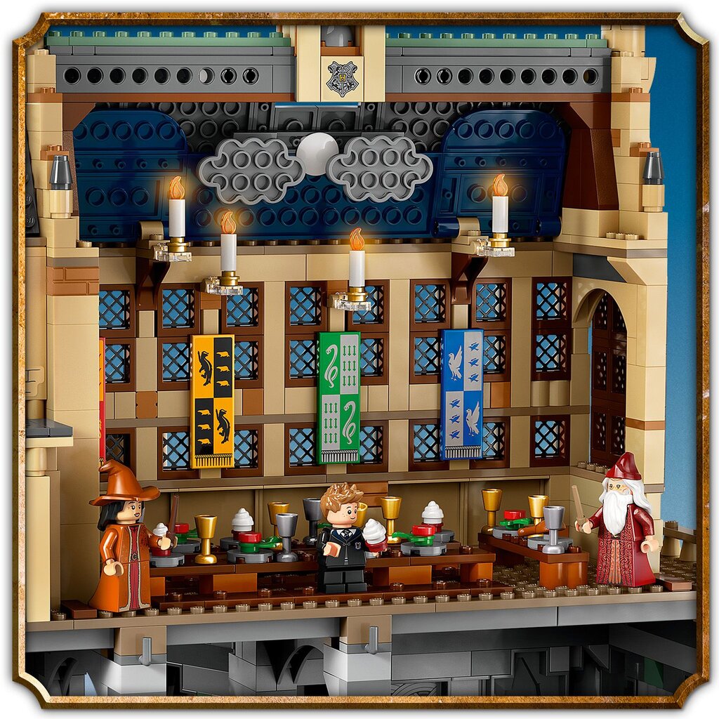 76435 Lego® Harry Potter Sigatüüka loss: suur saal цена и информация | Klotsid ja konstruktorid | hansapost.ee