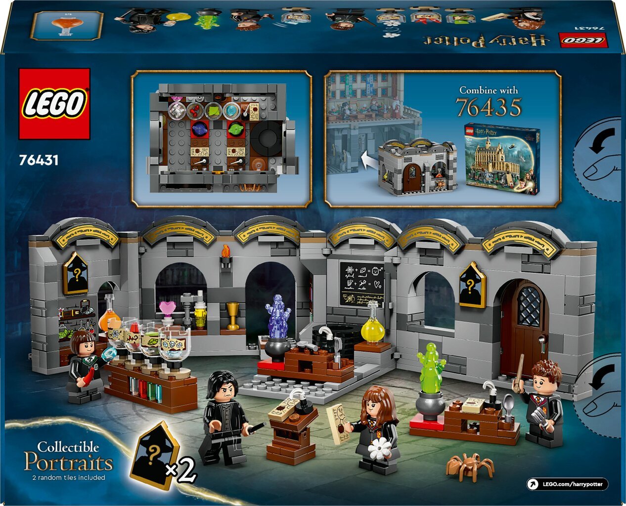 76431 Lego® Harry Potter Sigatüüka loss: nõiajookide klass цена и информация | Klotsid ja konstruktorid | hansapost.ee