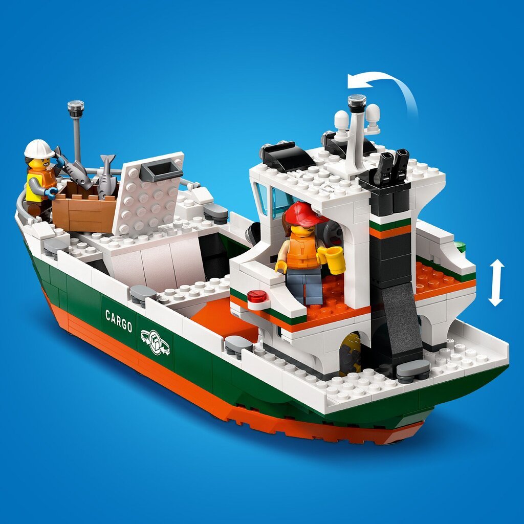 60422 Lego® City Meresadam koos kaubalaevaga hind ja info | Klotsid ja konstruktorid | hansapost.ee