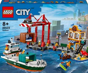 60422 Lego® City Meresadam koos kaubalaevaga цена и информация | Конструкторы и кубики | hansapost.ee