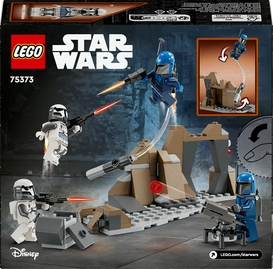 75373 Lego® Star Wars Mandalore'i varitsuse lahingukomplekt цена и информация | Klotsid ja konstruktorid | hansapost.ee