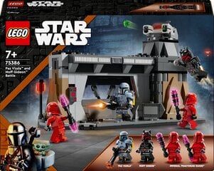 75386 Lego® Star Wars Paz Vizsla™ ja Moff Gideon võitlus цена и информация | Конструкторы и кубики | hansapost.ee
