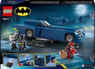 76274 Lego® Super Heroes Batman koos autoga vs Harley Quinn ja härra Frost цена и информация | Конструкторы и кубики | hansapost.ee