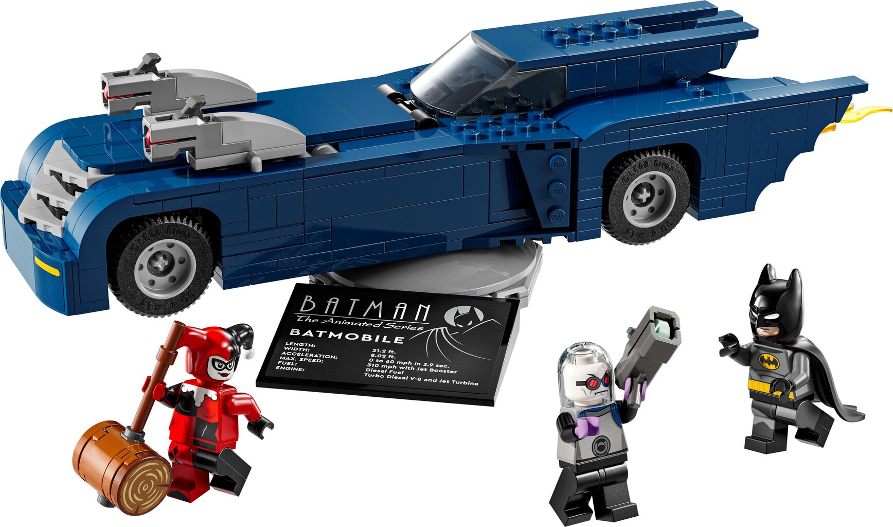 76274 Lego® Super Heroes Batman koos autoga vs Harley Quinn ja härra Frost цена и информация | Klotsid ja konstruktorid | hansapost.ee