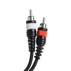 Адаптер Jack/m - 2 RCA/m Stagg YC-0,1/1PM2CMH цена и информация | Кабели и провода | hansapost.ee