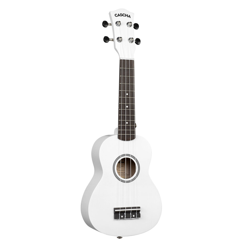 Sopran ukulele Cascha Linden valge HH 3967 hind ja info | Kitarrid | hansapost.ee