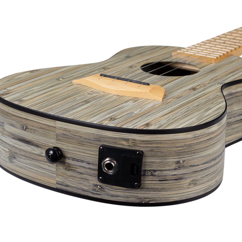 Elektroakustiline tenorukulele Cascha Bamboo Graphite HH 2317E цена и информация | Kitarrid | hansapost.ee