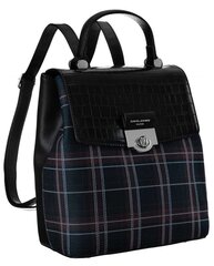 женский классический клетчатый рюкзак - david jones цена и информация | Рюкзаки и сумки | hansapost.ee