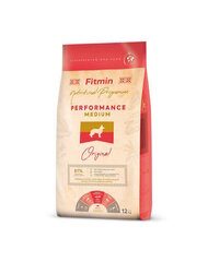 Fitmin Medium Performance kuivtoit keskmise suurusega täiskasvanud koertele, 12 kg hind ja info | Koerte kuivtoit ja krõbinad | hansapost.ee