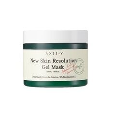 Успокаивающая маска для лица Axis-Y New Skin Resolution Gel Mask, 100 мл цена и информация | Маски для лица, патчи для глаз | hansapost.ee
