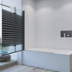 Стенка для ванной комнаты AQUABATOS Jaltas B 120x140 цена и информация | Принадлежности для ванн | hansapost.ee