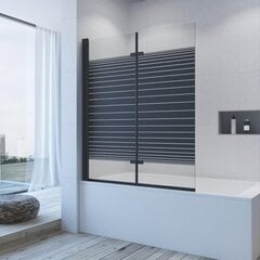 Стенка для ванной комнаты AQUABATOS Jaltas B 120x140 цена и информация | Аксессуары для ванн, душевых кабин | hansapost.ee