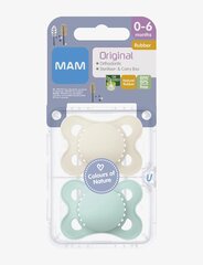 Lutt Mam Air Neutral Natural Rubber, 0-6 kuud, 2 tk. цена и информация | Пустышки | hansapost.ee