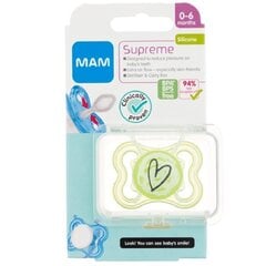 Lutt Mam Supreme Neutral, 0-6 kuud цена и информация | Пустышки | hansapost.ee