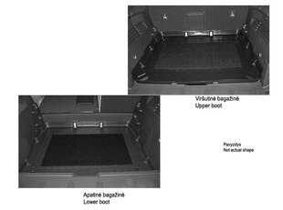 Коврик в багажник Hyundai i20 Comfort | Premium (lower boot) 2014-2020 /18059 цена и информация | Модельные коврики в багажник | hansapost.ee