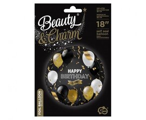 Fooliumist õhupall Beauty&Charm Happy birthday to you hind ja info | Õhupallid | hansapost.ee