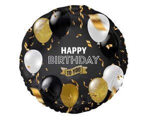 Воздушный шар из фольги Beauty&Charm, "Happy birthday ", размер 18" цена и информация | Воздушные шары | hansapost.ee