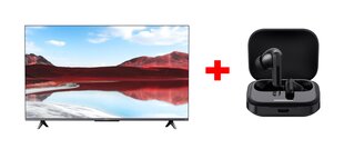 Xiaomi QLED TV A Pro 2025 43" + Xiaomi Redmi Buds 5 Black цена и информация | Телевизоры | hansapost.ee