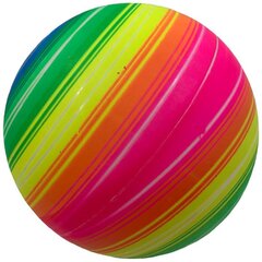 Enero Rainbow kummipall 26cm 1053059 hind ja info | Ranna- ja õuemänguasjad | hansapost.ee