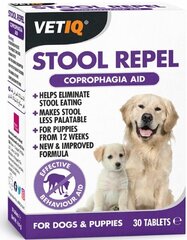 Vetiq Stool Repel препарат антикопрофаговый для собак, 30 шт. цена и информация | Средства по уходу за животными | hansapost.ee