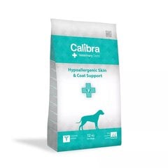 Calibra Veterinary Diets Hypoallergenic Skin&Coat Support kõikidest tõugudest täiskasvanud koertele kalaga, 12 kg цена и информация | Сухой корм для собак | hansapost.ee