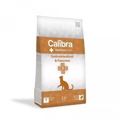 Calibra Veterinary Diets Gastrointestinal & Pancreas täiskasvanud kassidele lõhega, 2 kg hind ja info | Kassi kuivtoit ja kassikrõbinad | hansapost.ee