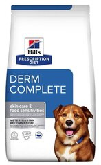 Hill's Prescription Diet Derm Complete täiskasvanud koertele, 1,5 kg цена и информация | Сухой корм для собак | hansapost.ee