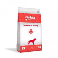 Calibra Veterinary Diets Diabetes&Obesity kõikidest tõugudest täiskasvanud koertele, 12 kg hind ja info | Koerte kuivtoit ja krõbinad | hansapost.ee