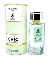 Parfüümvesi Velvet Vert Secret Chic EDP naistele, 100 ml hind ja info | Parfüümid naistele | hansapost.ee