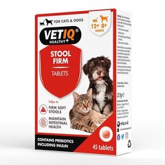 Vetiq Stool Firm toidulisand koertele ja kassidele tablettidena, 45 tk. hind ja info | Vitamiinid ja parasiiditõrje | hansapost.ee