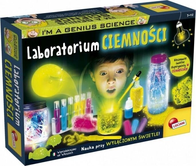 Teadusmäng Lisciani Im A Genius Science Kit Laboratory of Darkness цена и информация | Arendavad laste mänguasjad | hansapost.ee