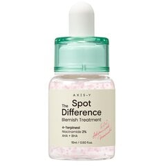 Seerum probleemsele nahale Axis-Y Spot The Difference Blemish Treatment, 15 ml price and information | Face oils, ampoules and serums | hansapost.ee