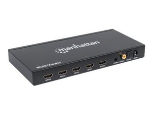MH 1080p 4-Port HDMI Multiviewer Switch цена и информация | Manhattan Aксессуары для компьютеров | hansapost.ee