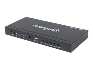 MH 1080p 4-Port HDMI Multiviewer Switch цена и информация | Адаптеры, USB-разветвители | hansapost.ee
