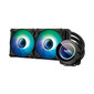 Darkflash DX240 V2 PC Water Cooling ARGB 2x 120x120 цена и информация | Arvuti ventilaatorid | hansapost.ee