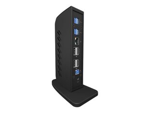 Icy Box IB-DK2252AC цена и информация | Адаптеры, USB-разветвители | hansapost.ee