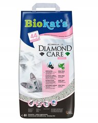 Наполнитель ароматизированный бентонитовый Biokat's Diamond Care Fresh, 8 л цена и информация | Наполнитель для кошек | hansapost.ee