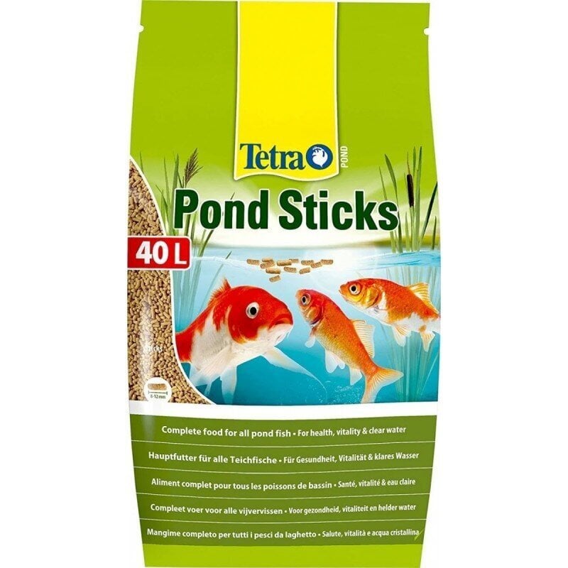 Toit tiigikaladele Tetra Pond Sticks, 40 l цена и информация | Kalade toit | hansapost.ee