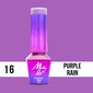 Geellakk MollyLac - Cocktails - Drinks - Purple Rain 5ml Ei 16 цена и информация | Küünelakid ja küünelakieemaldajad | hansapost.ee