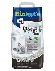 Бентонитовый наполнитель для кошачьего туалета Biokat's Diamond Care Classic, 8 л. цена и информация | Наполнитель для кошек | hansapost.ee