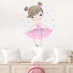 Pastelowe Love seinakleebis roosa baleriin hind ja info | Seinakleebised | hansapost.ee